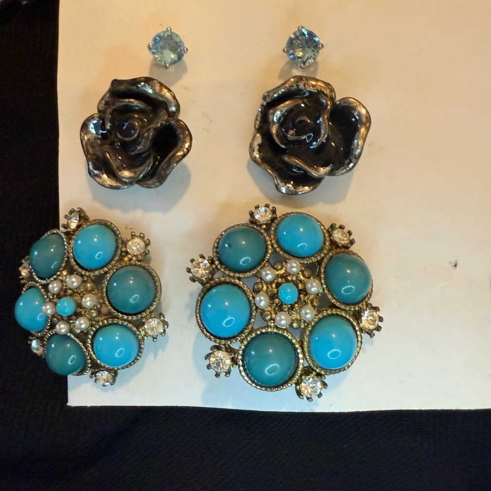 Elegant Blue and Silver Jewelry Set